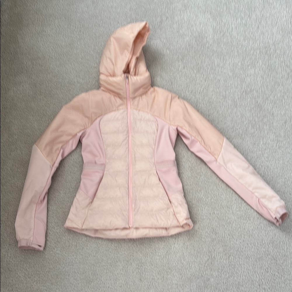 lululemon athletica Pink Hooded Jacket
